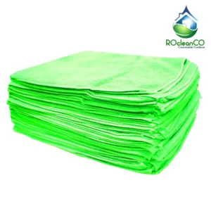 Laveta microfibra profesionala Verde 30x40Cm