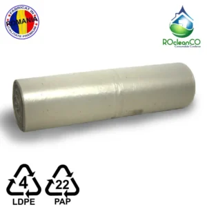 Saci menajeri Transparenti 60x80Cm LDPE 60 litri 20buc