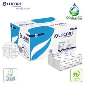 Prosoape celuloza pura Z fold 2 Straturi Lucart Strong Z 20