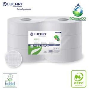 Hartie igienica Jumbo 2str. Lucart Eco 23J 6role/bax
